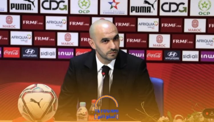 الناخب الوطني الركراكي